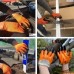 Donizard Tiger Multipurpose Heavy Duty Reusable Coated Safety for Industrial Contraction Nitrile, Nylon Safety Gloves