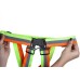 JLG High Visibility High Quality Multi Color Reflective Vest for Outdoor Sports ,Night Cycling Reflector Strips Cross Belt Stripes Adjustable Vest Safety Jacket
